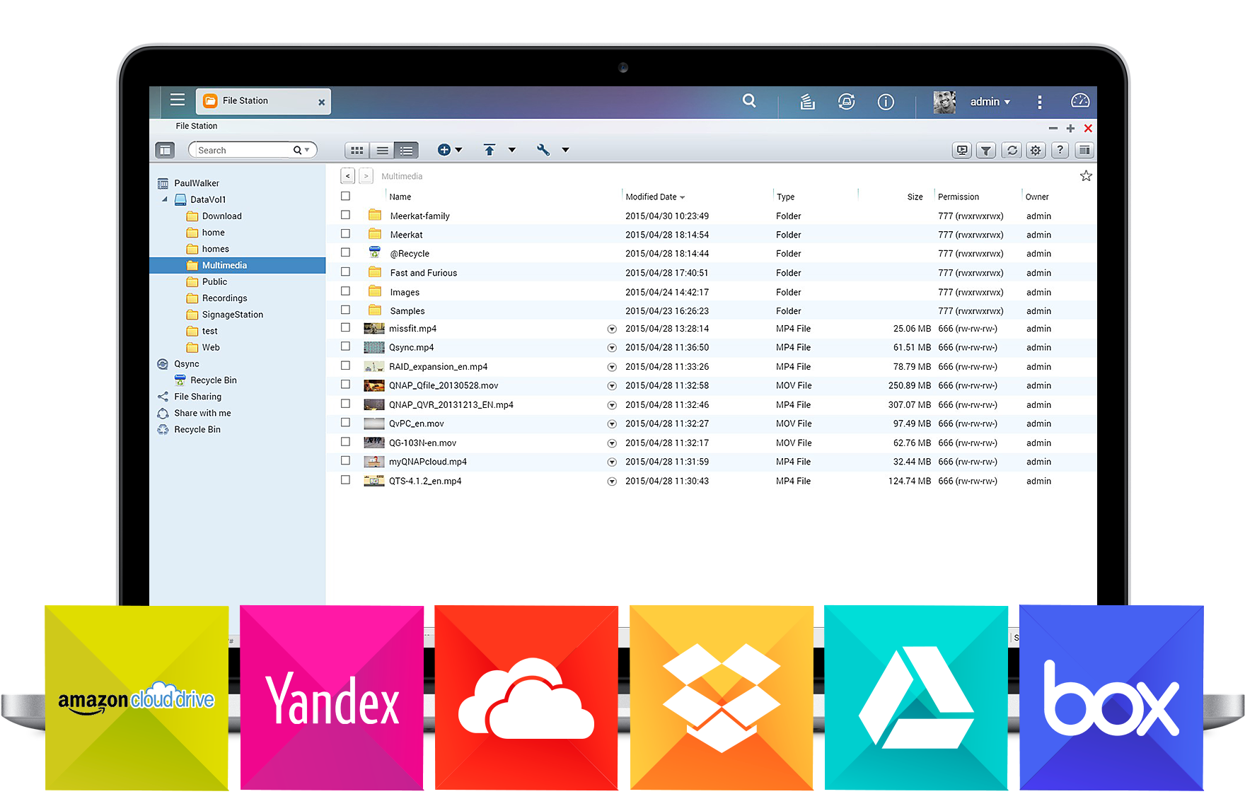 File Station Adds Integration with Cloud Services