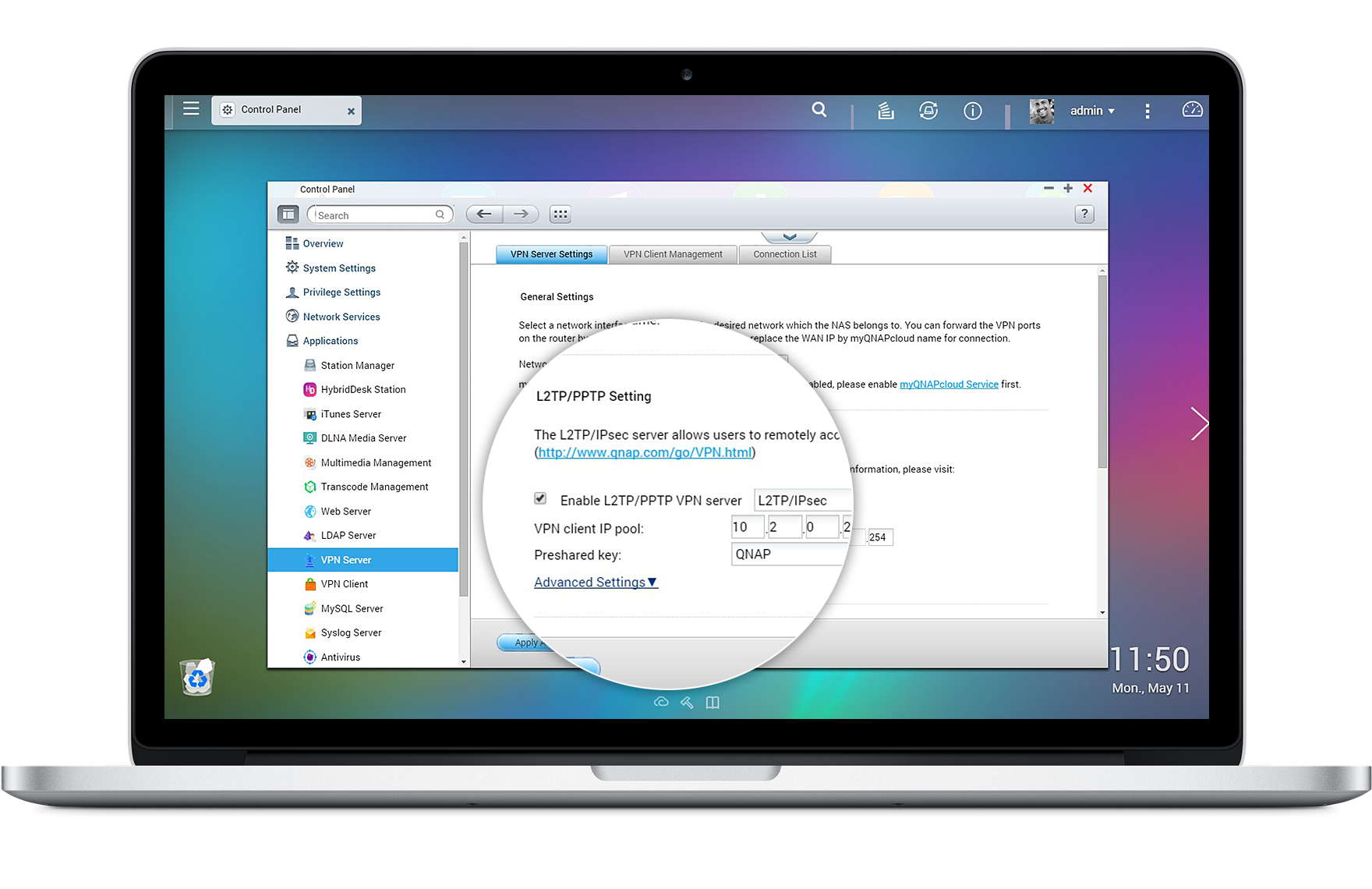Enhanced Security for VPN Server via L2TP/IPsec